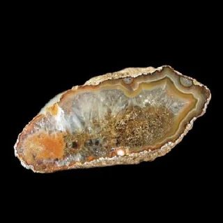 Mineral photo of Agate from locality Železnice, Czech Republic