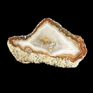 Mineral photo of Agate from locality Železnice, Czech Republic