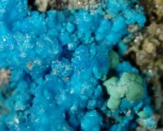 Mineral photo of Lavendulan from locality Jáchymov, Czech Republic