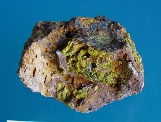 Mineral photo of Pyromorphite from locality Nová Ves u Rýmařova, Czech Republic