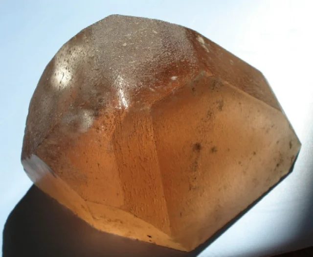 Mineral photo of Topaz from locality Volyň, Ukraine