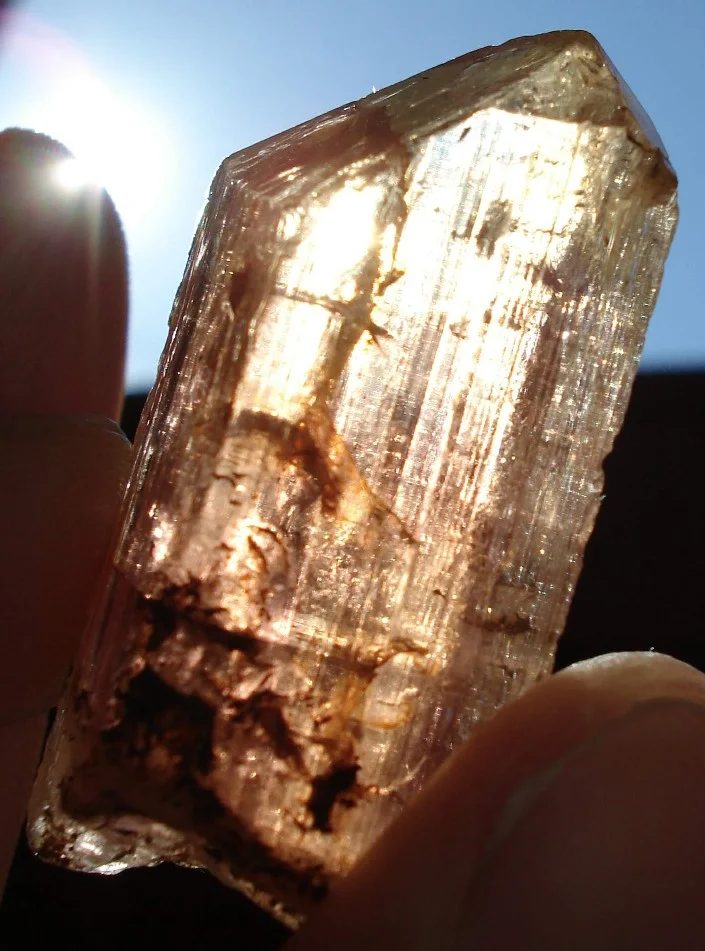 Mineral photo of Topaz from locality Minas Gerais, Brazil
