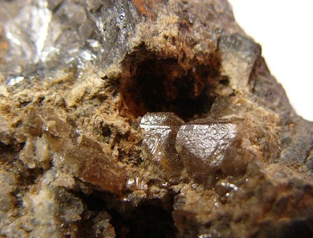 Mineral photo of Cerussite from locality Stříbro, Czech Republic