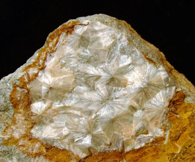 Mineral photo of Wavellite from locality Třenice, Czech Republic
