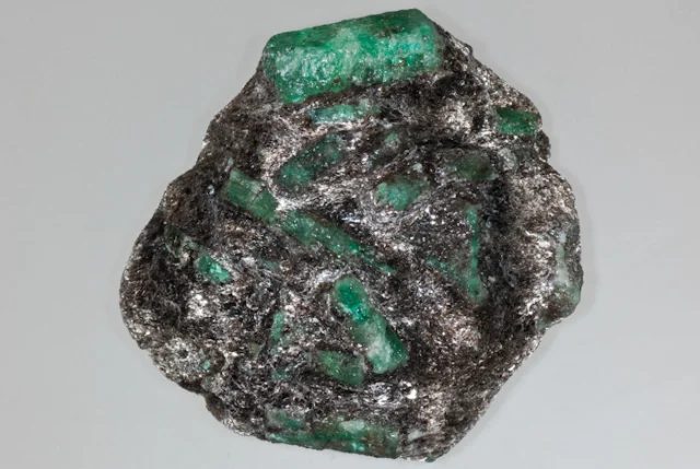 Beryl (var. emerald)