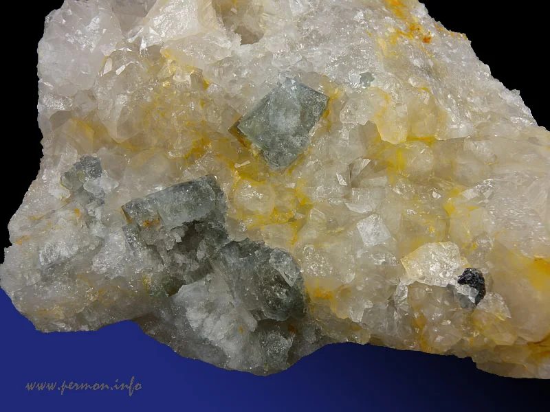 Mineral photo of Fluorite from locality Stříbro, Czech Republic