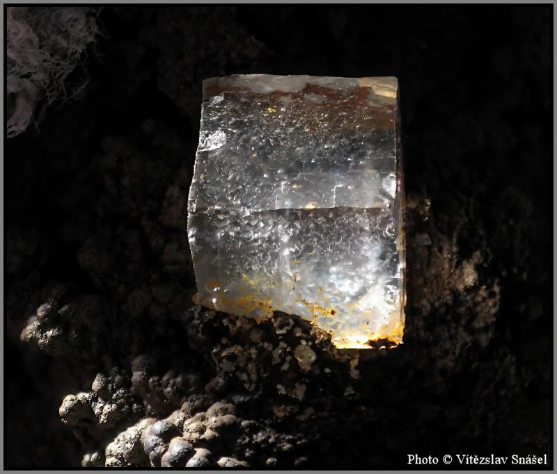Mineral photo of Fluorite from locality Budjgar, Mongolia