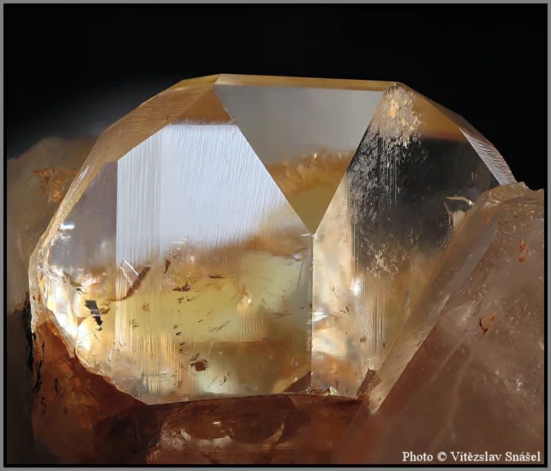 Mineral photo of Topaz from locality Klein Spitzkopje, Namibia