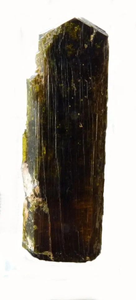 Mineral photo of Epidote from locality Sobotín, Pfarrerb, Czech Republic