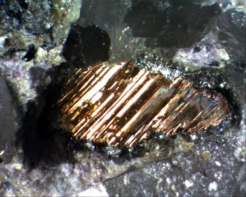 Mineral photo of Bismuth from locality Krupka, Czech Republic