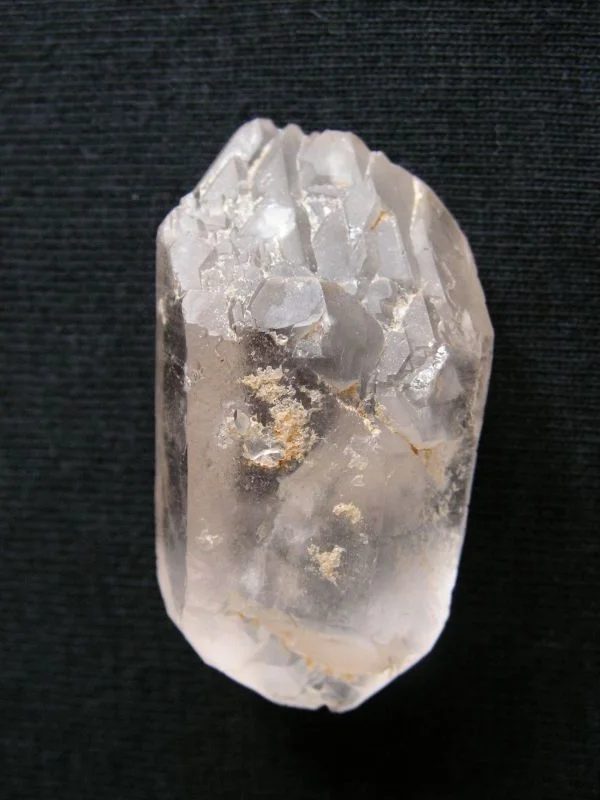 Mineral photo of Quartz (var. rock crystal) from locality Žulová, Korálové jámy, Czech Republic