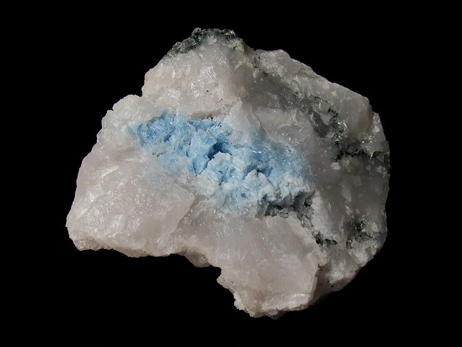 Mineral photo of Beryl from locality Skály u Rýmařova, Czech Republic