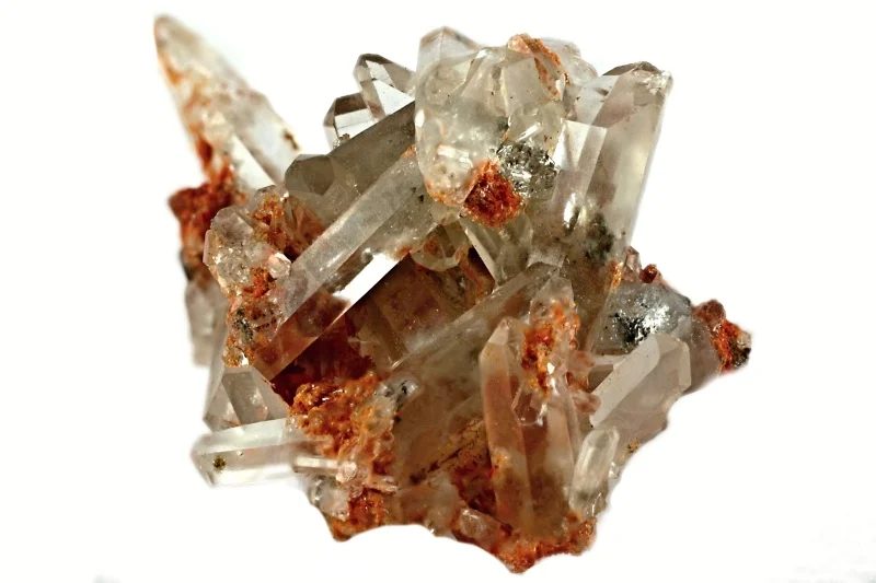 Phenakite, Quartz