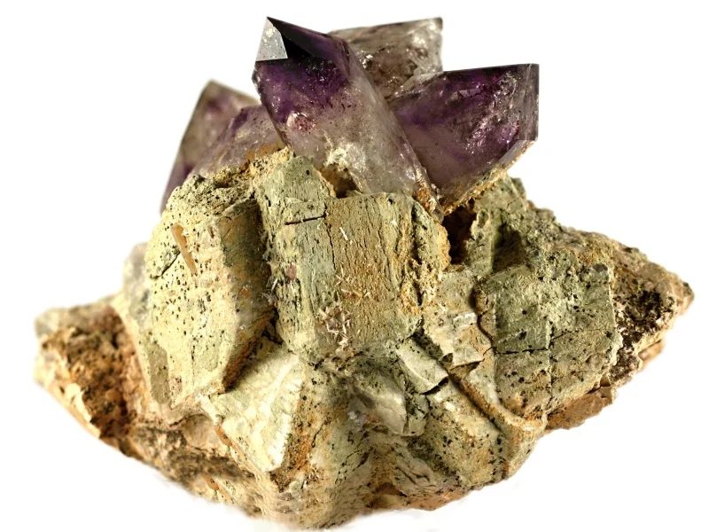 Quartz (var. amethyst)