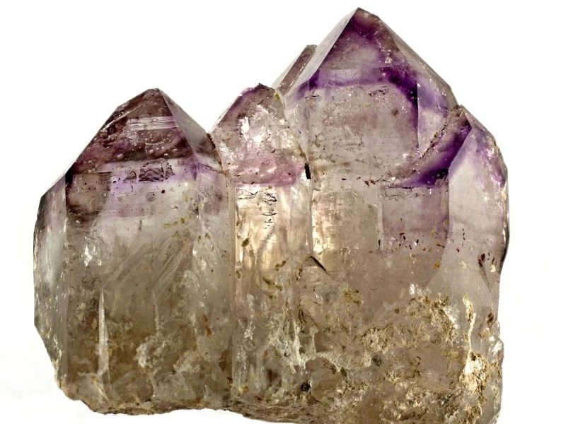 Mineral photo of Quartz (var. amethyst) from locality Brandberg, Namibia