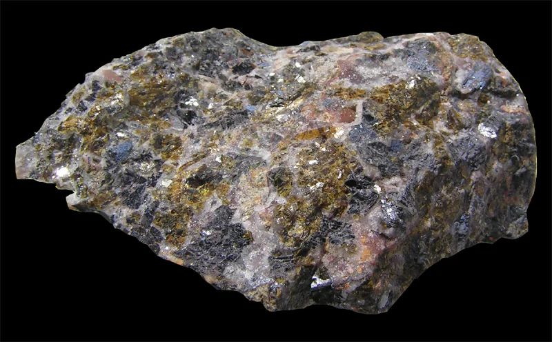 Mineral photo of Galena, Quartz, Sphalerite from locality Banská Štiavnica, Slovakia