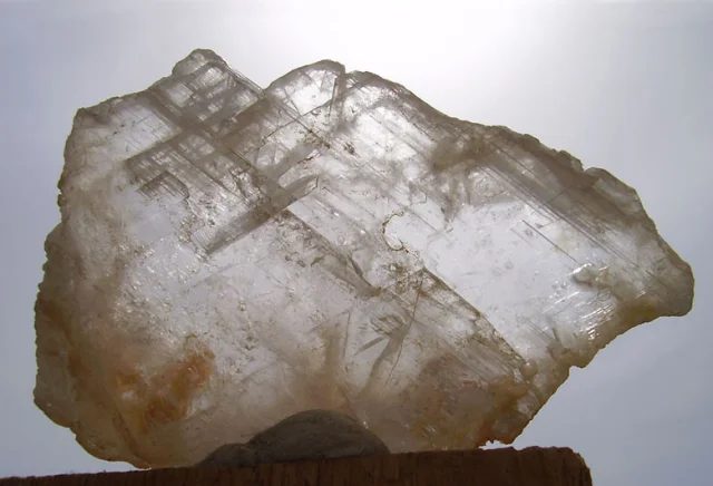 Mineral photo of Gypsum from locality Ghadamis, Libya
