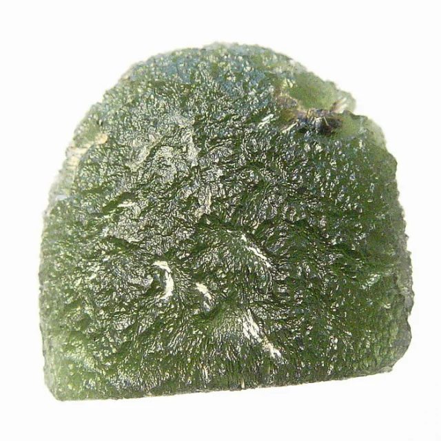 Mineral photo of Moldavite from locality Slavče, Czech Republic