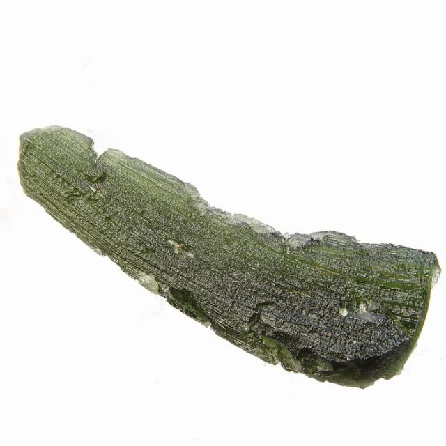 Mineral photo of Moldavite from locality Slavče, Czech Republic
