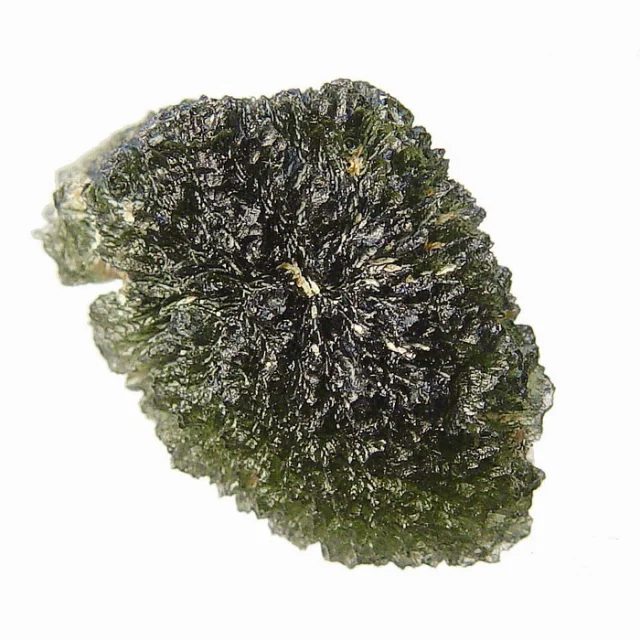 Mineral photo of Moldavite from locality Slavče, Czech Republic