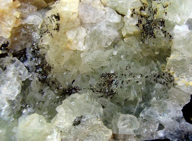 Mineral photo of Prehnite from locality Polnička, Czech Republic