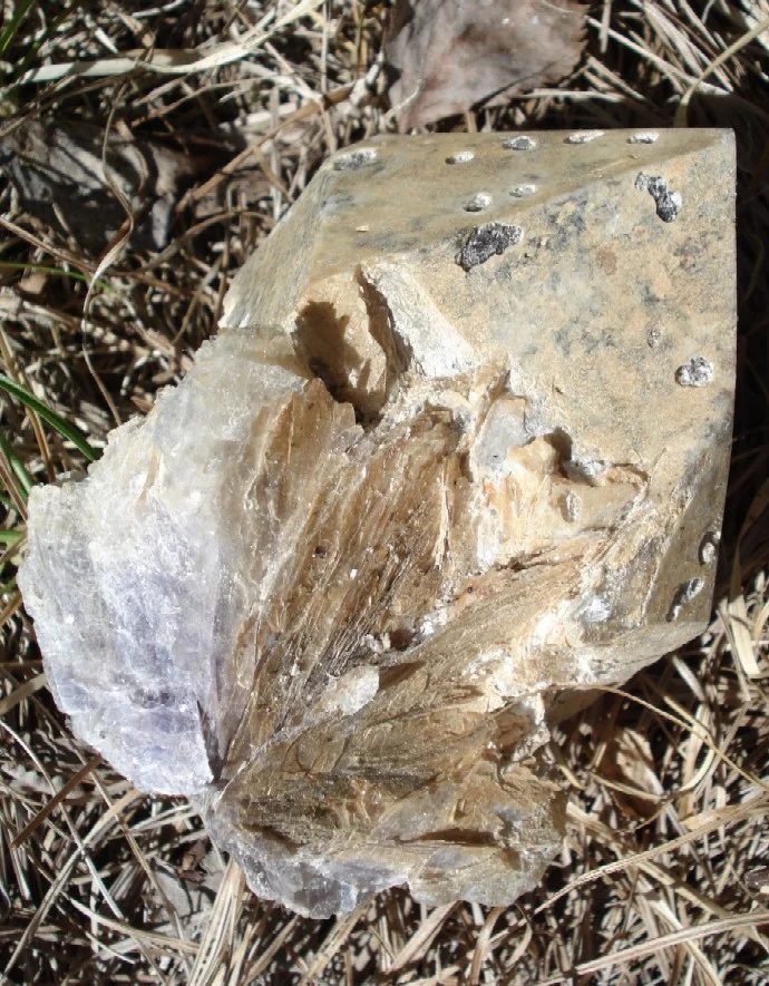 Mineral photo of Quartz (var. smoky) from locality Malkhan, Russia