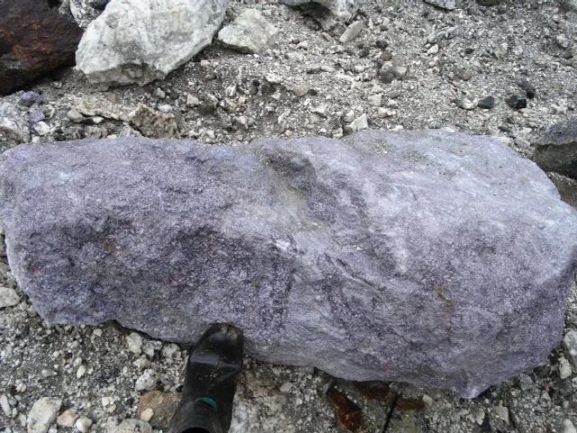 Mineral photo of Trilithionite from locality Malkhan, Russia