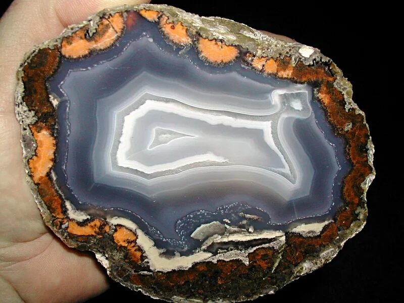 Mineral photo of Agate from locality Chihuahua, Mexico