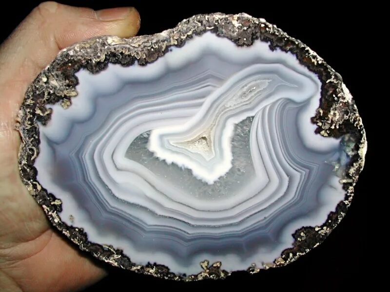 Mineral photo of Agate from locality Chihuahua, Mexico
