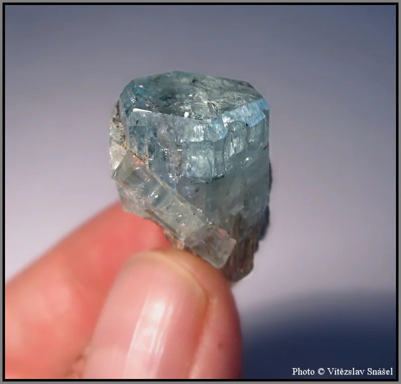 Beryl (var. aquamarine)