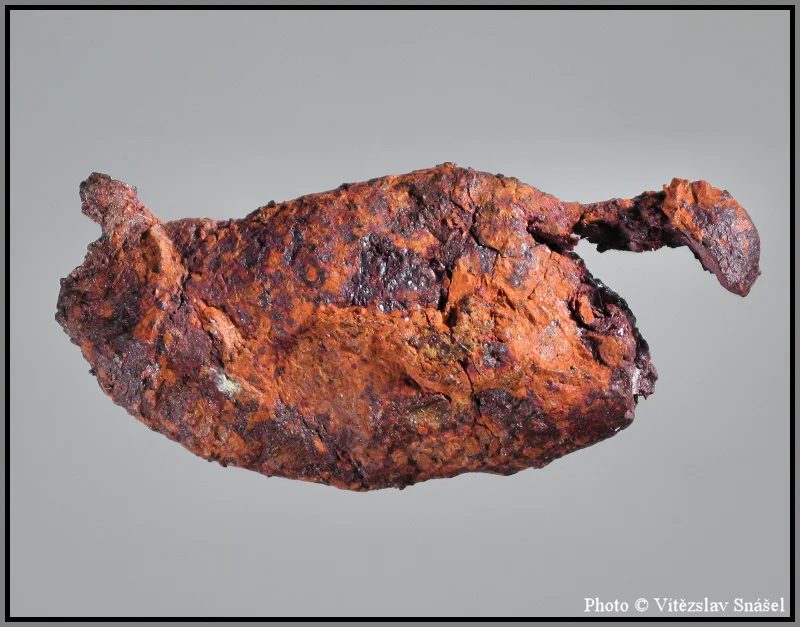 Mineral photo of Copper from locality Studenec, Czech Republic