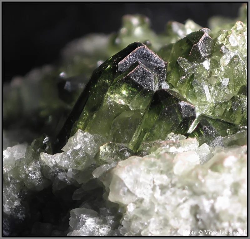 Mineral photo of Diopside from locality Tormiq Valley, Haramosh Mts., Skardu District, Gilgit-Baltistan, Pakistan