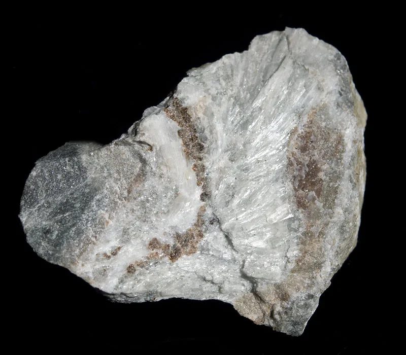 Mineral photo of Wollastonite from locality Mirošov, Czech Republic