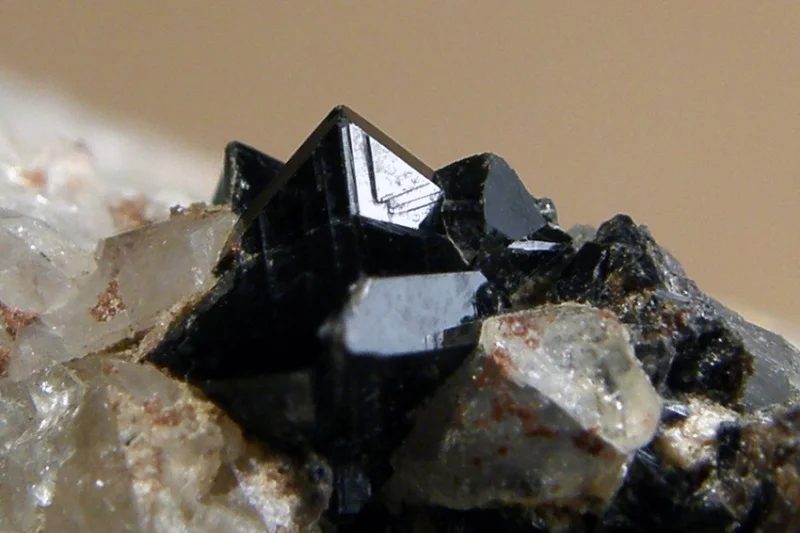 Mineral photo of Cassiterite from locality Cínovec, Czech Republic