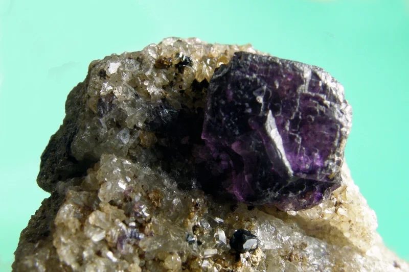 Mineral photo of Fluorite from locality Cínovec, Czech Republic