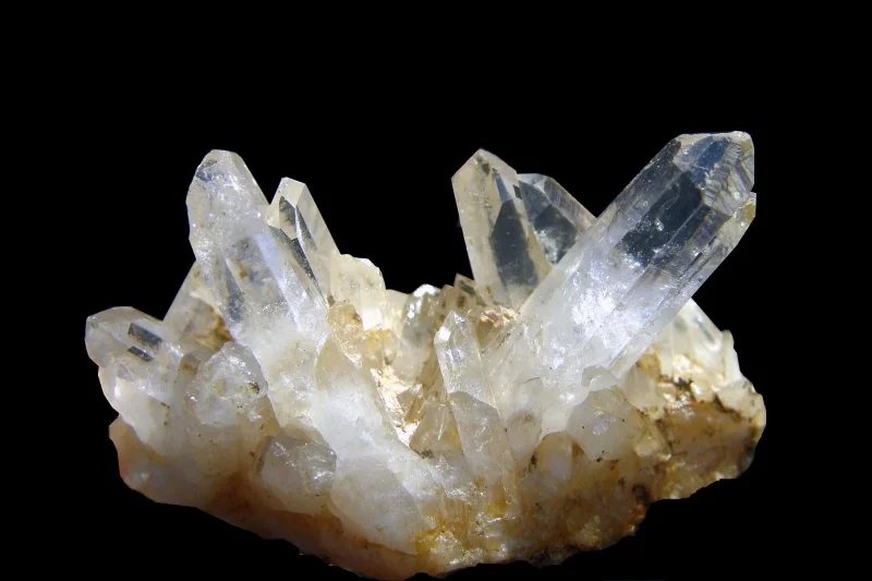 Mineral photo of Quartz from locality Dražíč, Czech Republic