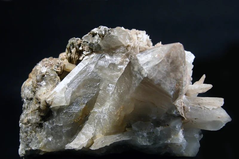 Mineral photo of Quartz (var. smoky) from locality Cínovec, Czech Republic