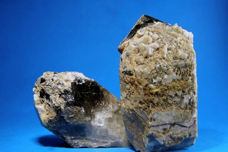 Mineral photo of Quartz (var. smoky) from locality Cínovec, Czech Republic