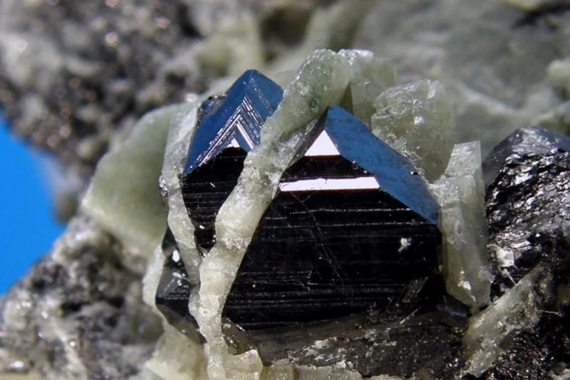 Diopside, Magnetite