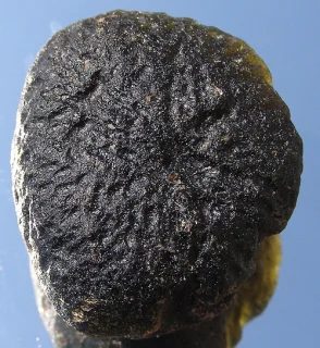 Mineral photo of Moldavite from locality Mohelno, Czech Republic