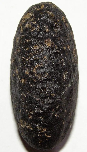 Mineral photo of Moldavite from locality Mohelno, Czech Republic