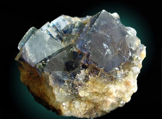 Mineral photo of Fluorite from locality Černý Potok, Czech Republic