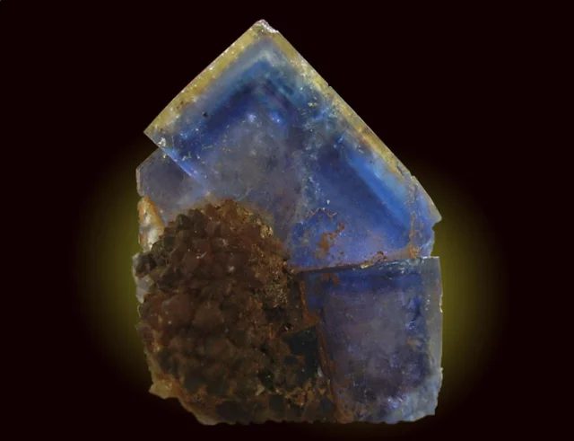 Mineral photo of Fluorite from locality Černý Potok, Czech Republic