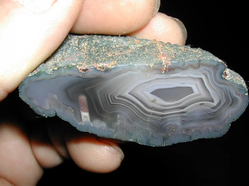Mineral photo of Agate from locality Morcinov, Czech Republic