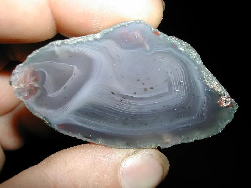 Mineral photo of Agate from locality Morcinov, Czech Republic