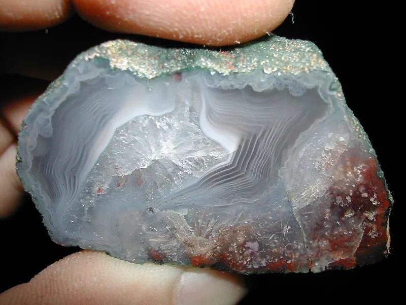 Mineral photo of Agate from locality Morcinov, Czech Republic
