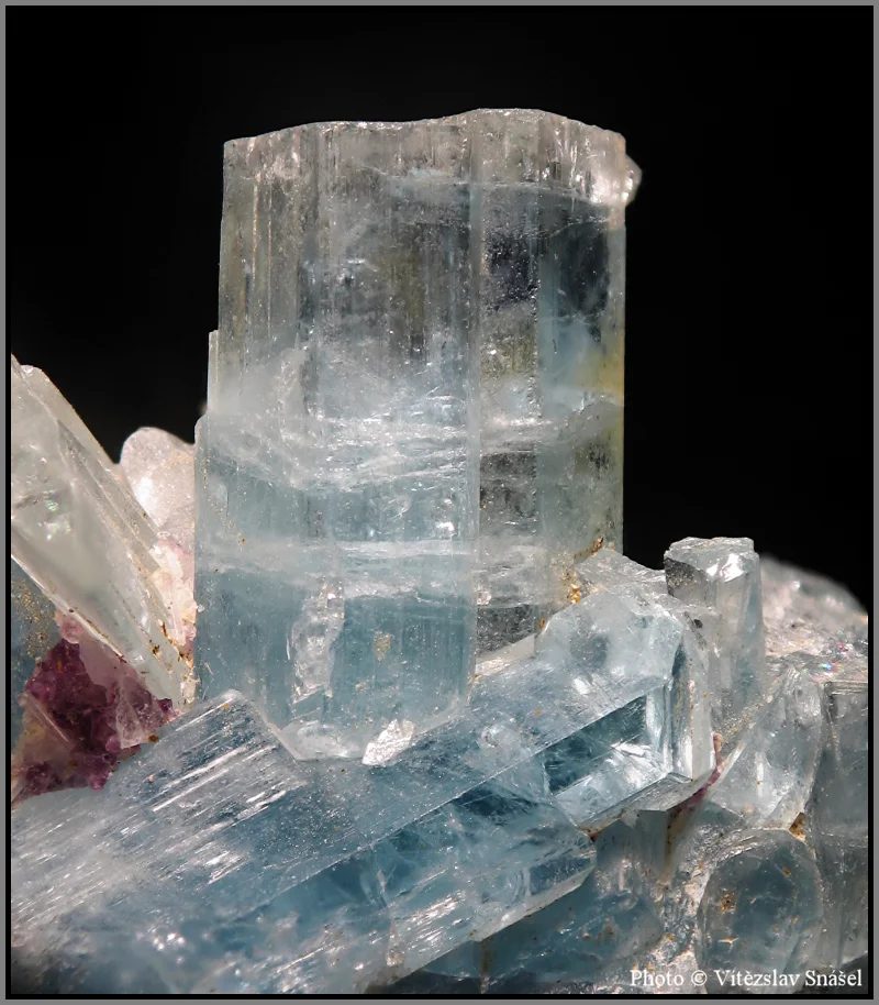 Beryl (var. aquamarine)