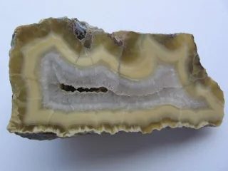 Mineral photo of Aragonite, Calcite from locality Korozluky, Czech Republic
