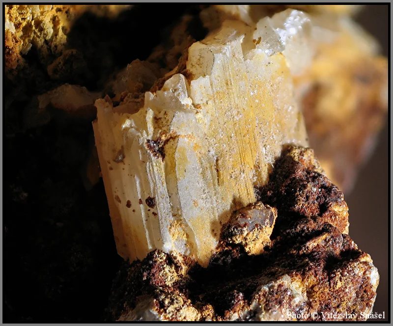 Mineral photo of Cerussite from locality Stříbro, Czech Republic