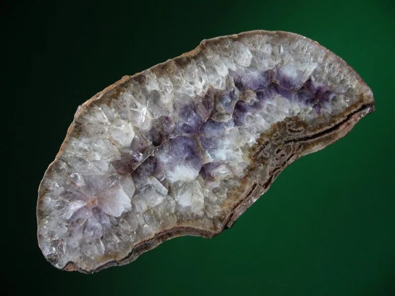 Mineral photo of Quartz, Quartz (var. amethyst) from locality Šonov u Broumova, Czech Republic